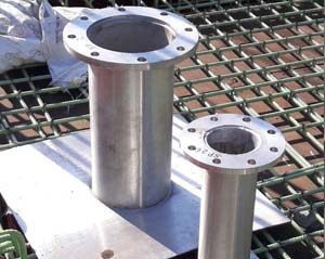 Precision machining services cf vacuum flange puddle flange