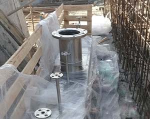 Class 300LB DN80 Stainless Steel Puddle Flange