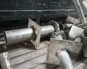 Stainless Steel Pipe Puddle 1.4308 Flange