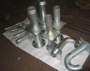 Din 2576 Pn10 50mm Standard Puddle Flange