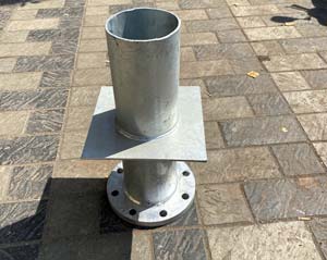 Stainless Steel Puddle Flange