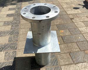 Stainless Steel Puddle Flange